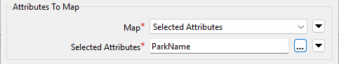 Choosing the Selected Attributes in the NullAttributeMapper